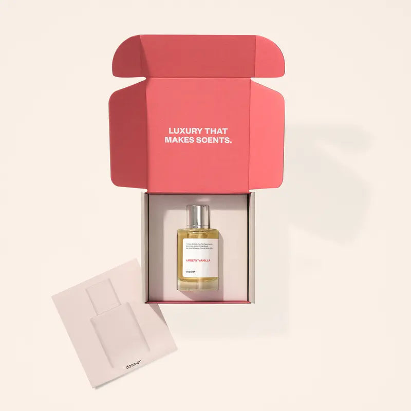 Ambery Vanilla, Dossier, Women's Perfume, 50ml, Eau de Parfum, Vanilla, Coffee, Pear, Liquorice, Pear, Jasmine