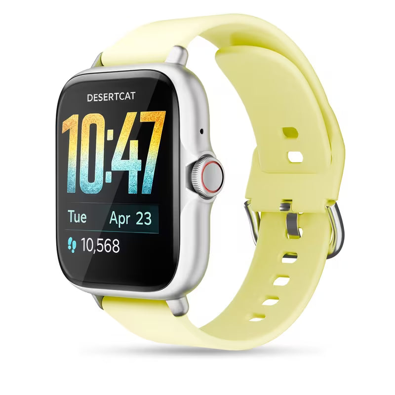 Smart Watch, 1.83" Full Touch Screen Display with Message, Answer Make Call Smartwatch, Sports Pedometer, Information Alerts, for Iphone/Android Phones, Smartbands Fitness Watch for Women/Men Friend Gift, Birthday Gift