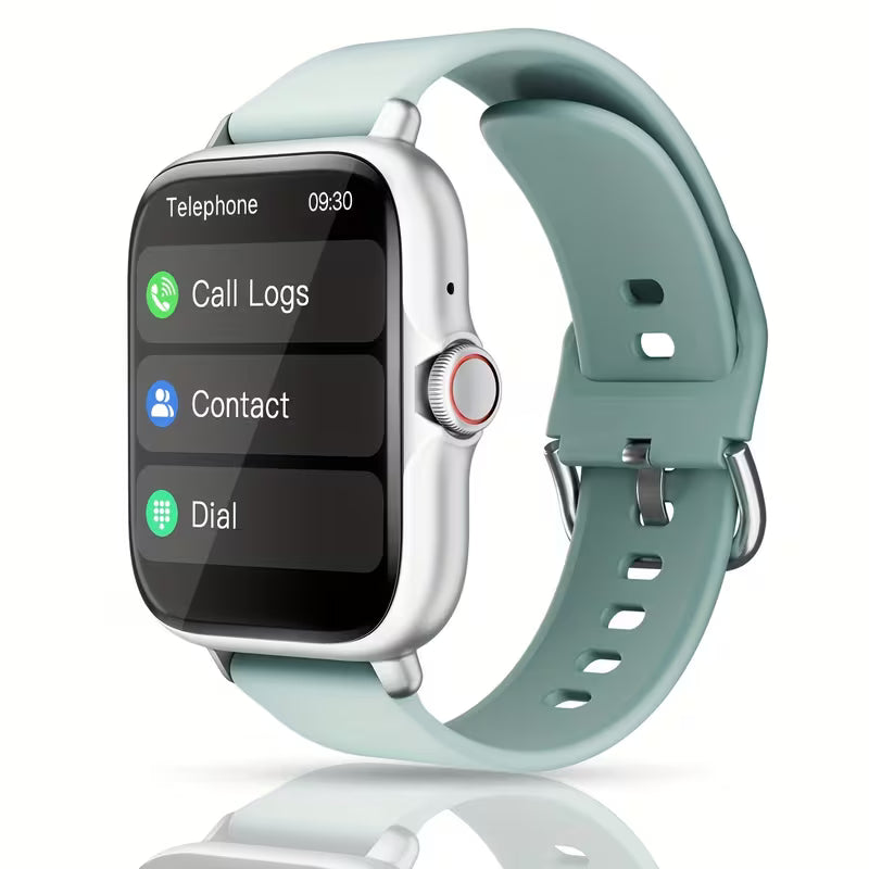 Smart Watch, 1.83" Full Touch Screen Display with Message, Answer Make Call Smartwatch, Sports Pedometer, Information Alerts, for Iphone/Android Phones, Smartbands Fitness Watch for Women/Men Friend Gift, Birthday Gift
