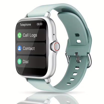 Smart Watch, 1.83" Full Touch Screen Display with Message, Answer Make Call Smartwatch, Sports Pedometer, Information Alerts, for Iphone/Android Phones, Smartbands Fitness Watch for Women/Men Friend Gift, Birthday Gift