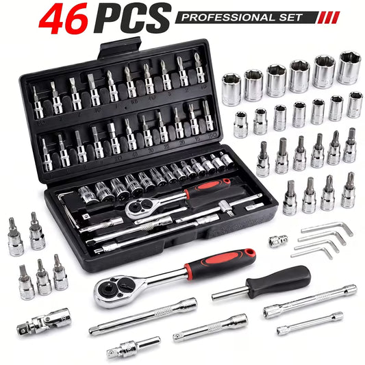 Professional Tool Kit 44/46/53/1000pcs • Multi-Functional Toolbox • Compact For Home & Automotive Repair • Great For DIYers & Experts • Ideal Gift For Men, Dads & Friends • Local Delivery