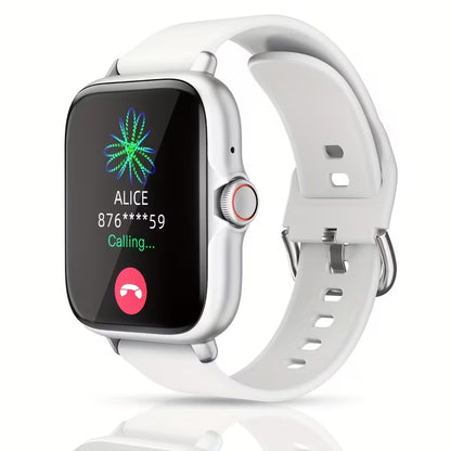 Smart Watch, 1.83" Full Touch Screen Display with Message, Answer Make Call Smartwatch, Sports Pedometer, Information Alerts, for Iphone/Android Phones, Smartbands Fitness Watch for Women/Men Friend Gift, Birthday Gift