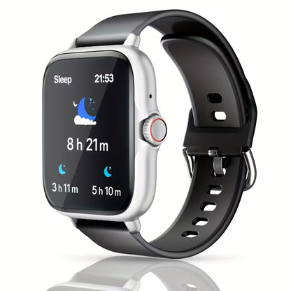 Smart Watch, 1.83" Full Touch Screen Display with Message, Answer Make Call Smartwatch, Sports Pedometer, Information Alerts, for Iphone/Android Phones, Smartbands Fitness Watch for Women/Men Friend Gift, Birthday Gift