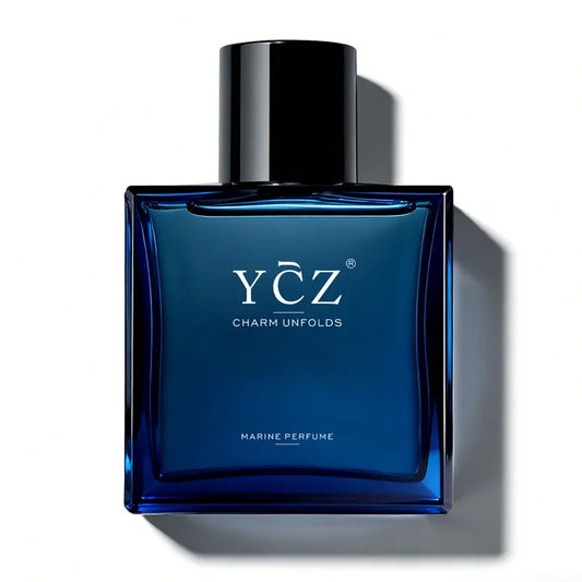 [YCZ] Midnight Marine Eau de Parfum 1.7oz | Aromatic Marine Fragrance for Men, Magnetic & Sensual, Long-Lasting for Dates and Everyday Wear, Inspired by the Effortless Attraction That Naturally Draws People Closer