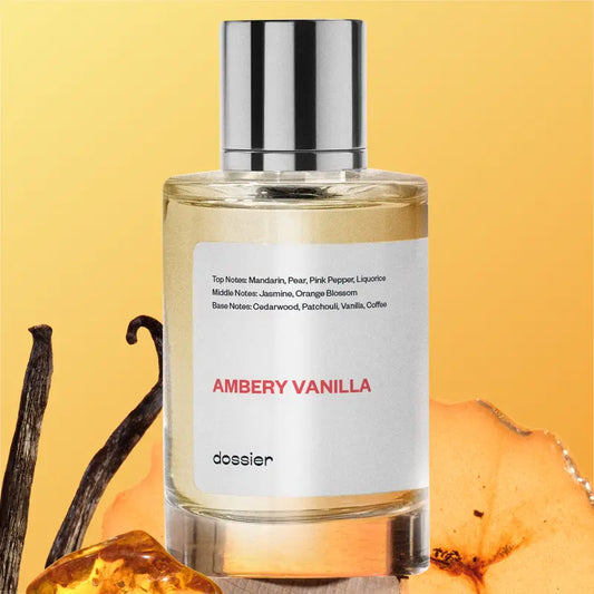 Ambery Vanilla, Dossier, Women's Perfume, 50ml, Eau de Parfum, Vanilla, Coffee, Pear, Liquorice, Pear, Jasmine