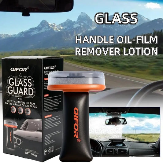 Automotive Handheld Oil Flmr Cream,Glass DecontaminationWithoutTraces,Window Oil Film Cleaning,FastCleaning, CompactAnd Easy To Cary-100g Degreaser Cleaner