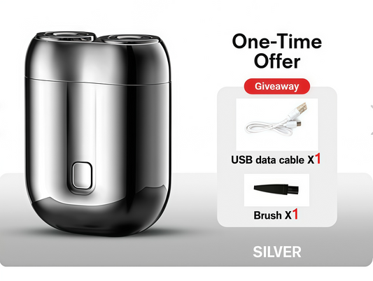 ✨HOT SALE✨2026 New Upgrade Pocket Shaver USB Mini Shavers for Men Recha