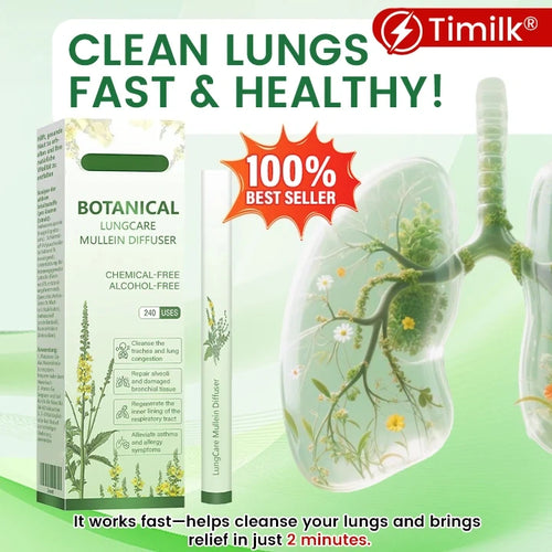 Timilk® Botanical LungCare Mullein Diffuser ✨