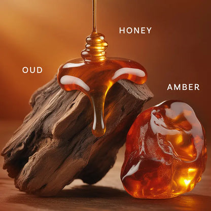 Bella Vita Luxury's Honey Oud | Eau de Parfum 100ml (3.4 fl oz) | Patchouli, Vanilla, Bergamot | Floral & Spicy | Made with Clean & Vegan Essentials Oils | Cruelty Free Fragrance Perfume