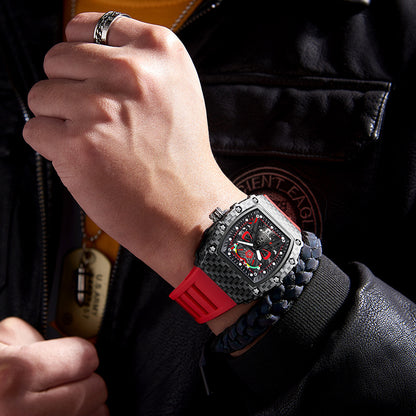 Men’s Luminous Quartz Watch | Fashionable Personalized Design Wristwatch