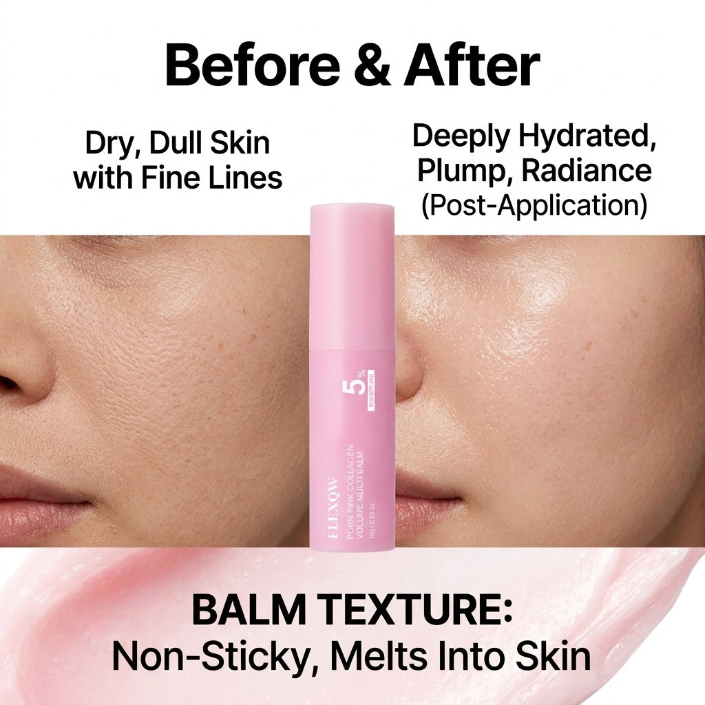 [NEW] PDRN Pink Collagen Volume Multi Balm | All In One Volufiline,  Anti-Aging Care | For Under-Eyes, Neck, Forehead, Smile Lines, Lip Care