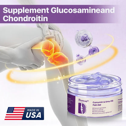 Analgesic Gel with Curcumin & Emu Oil