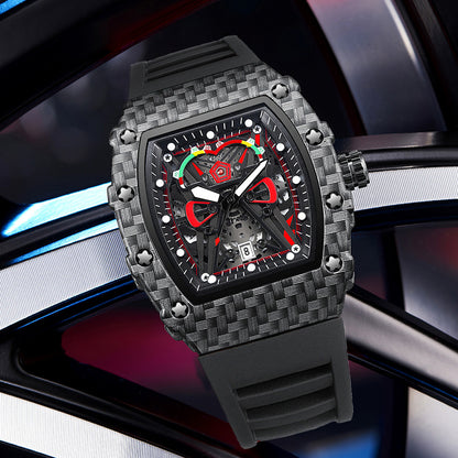 Men’s Luminous Quartz Watch | Fashionable Personalized Design Wristwatch