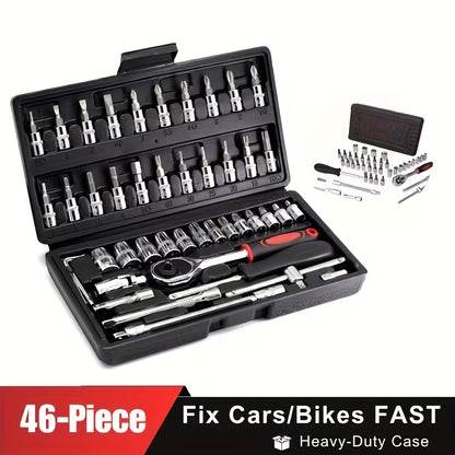 Professional Tool Kit 44/46/53/1000pcs • Multi-Functional Toolbox • Compact For Home & Automotive Repair • Great For DIYers & Experts • Ideal Gift For Men, Dads & Friends • Local Delivery