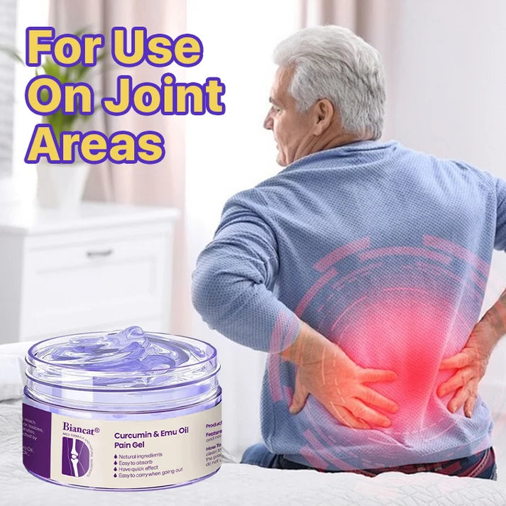 Analgesic Gel with Curcumin & Emu Oil