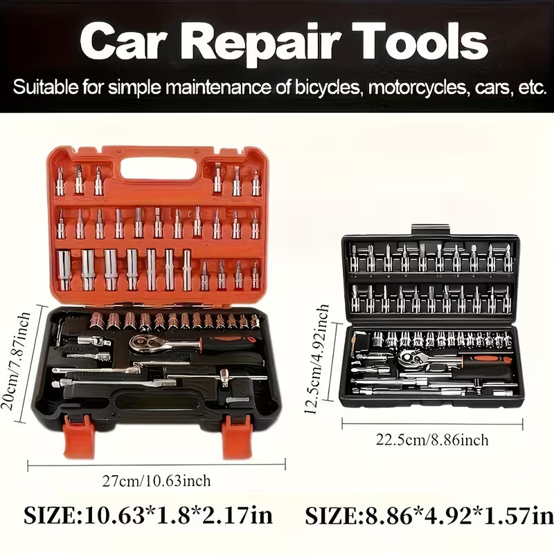 Professional Tool Kit 44/46/53/1000pcs • Multi-Functional Toolbox • Compact For Home & Automotive Repair • Great For DIYers & Experts • Ideal Gift For Men, Dads & Friends • Local Delivery