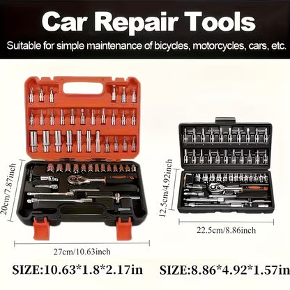 Professional Tool Kit 44/46/53/1000pcs • Multi-Functional Toolbox • Compact For Home & Automotive Repair • Great For DIYers & Experts • Ideal Gift For Men, Dads & Friends • Local Delivery