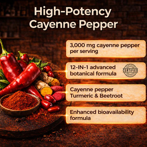 Cayenne Pepper Extract Softgels