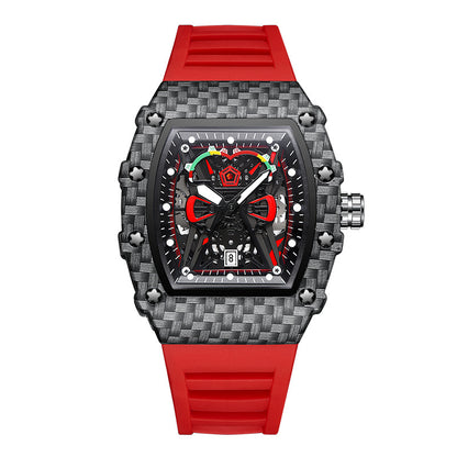 Men’s Luminous Quartz Watch | Fashionable Personalized Design Wristwatch