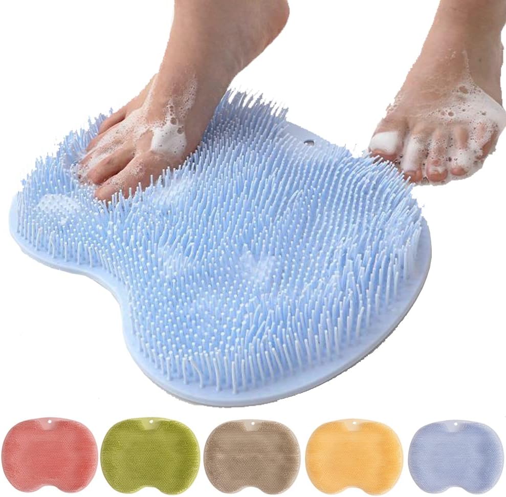 CleanFootFlex Hands-Free Silicone Foot Clean Mat
