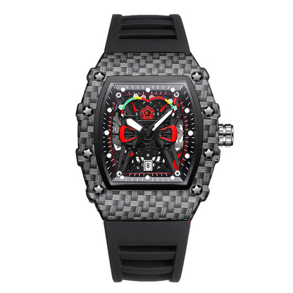 Men’s Luminous Quartz Watch | Fashionable Personalized Design Wristwatch
