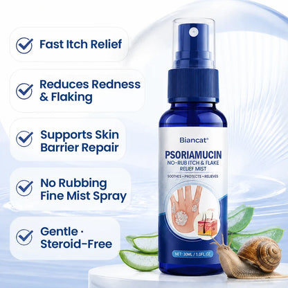 Biancat® PsoriaMucin No-Rub Itch & Flake Relief Mist