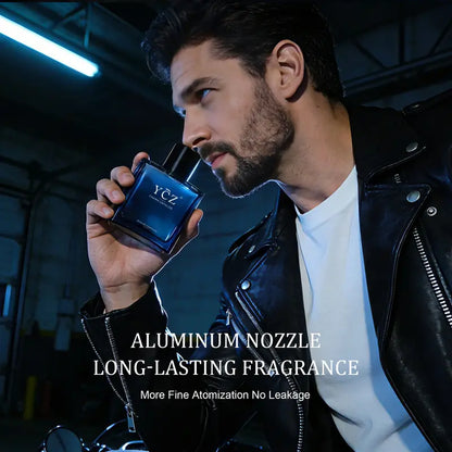 [YCZ] Midnight Marine Eau de Parfum 1.7oz | Aromatic Marine Fragrance for Men, Magnetic & Sensual, Long-Lasting for Dates and Everyday Wear, Inspired by the Effortless Attraction That Naturally Draws People Closer