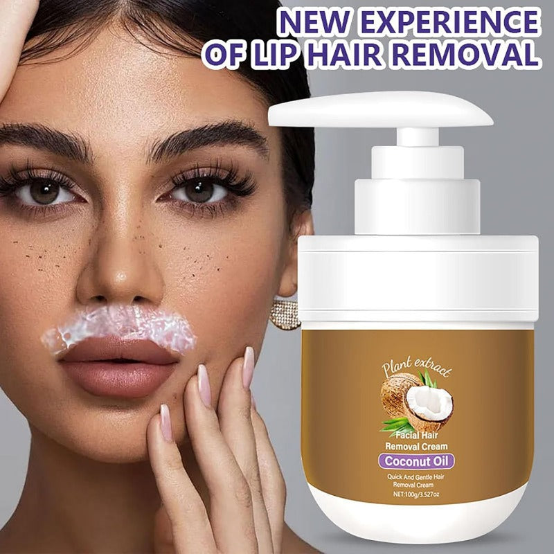Coconut Oil Facial & Body Hair Removal Cream – Gen