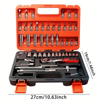 Professional Tool Kit 44/46/53/1000pcs • Multi-Functional Toolbox • Compact For Home & Automotive Repair • Great For DIYers & Experts • Ideal Gift For Men, Dads & Friends • Local Delivery
