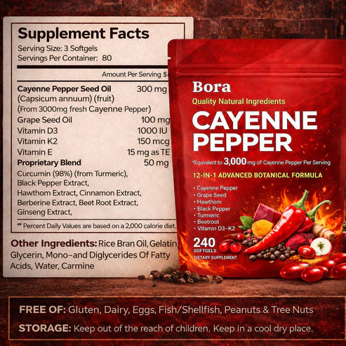 Cayenne Pepper Extract Softgels