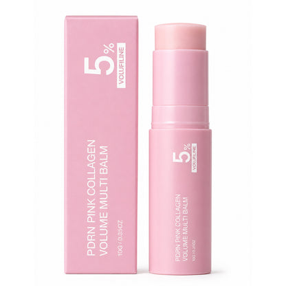 [NEW] PDRN Pink Collagen Volume Multi Balm | All In One Volufiline,  Anti-Aging Care | For Under-Eyes, Neck, Forehead, Smile Lines, Lip Care