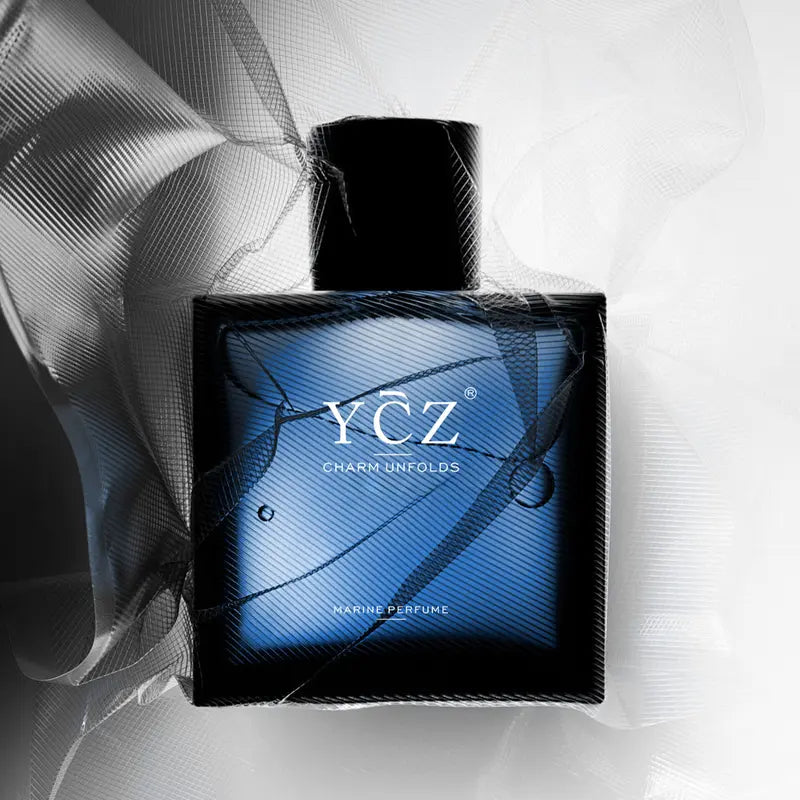 [YCZ] Midnight Marine Eau de Parfum 1.7oz | Aromatic Marine Fragrance for Men, Magnetic & Sensual, Long-Lasting for Dates and Everyday Wear, Inspired by the Effortless Attraction That Naturally Draws People Closer