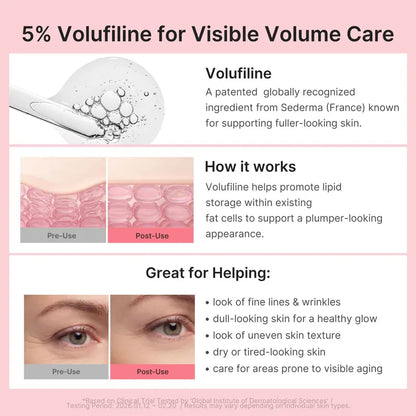[NEW] PDRN Pink Collagen Volume Multi Balm | All In One Volufiline,  Anti-Aging Care | For Under-Eyes, Neck, Forehead, Smile Lines, Lip Care