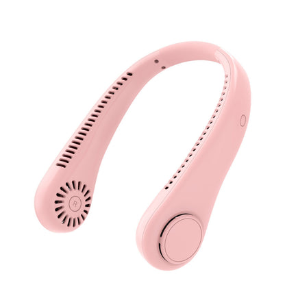 360° Bladeless Wearable Neck Fan – USB-C Rechargea