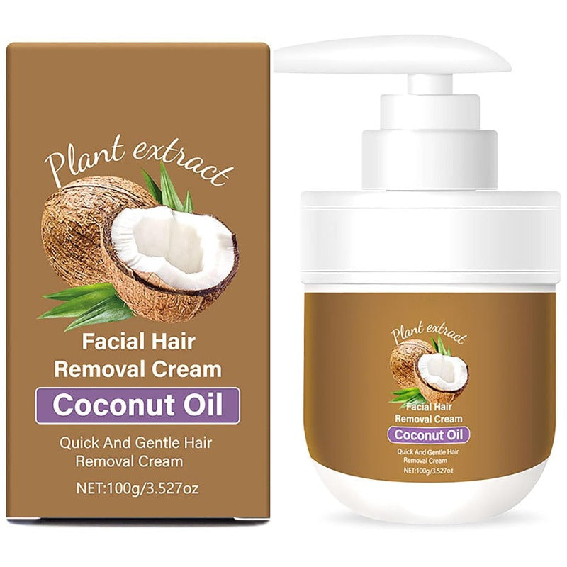 Coconut Oil Facial & Body Hair Removal Cream – Gen